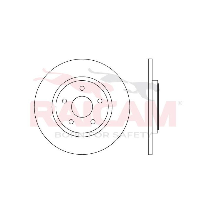 Stabdžių diskas RAICAM RD01620