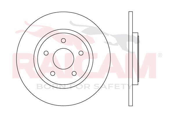 Stabdžių diskas RAICAM RD01620