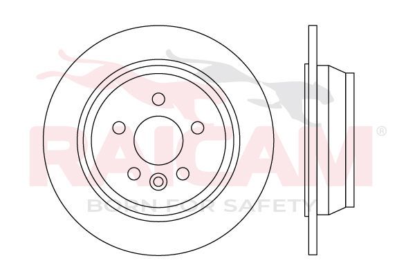 Stabdžių diskas RAICAM RD01624
