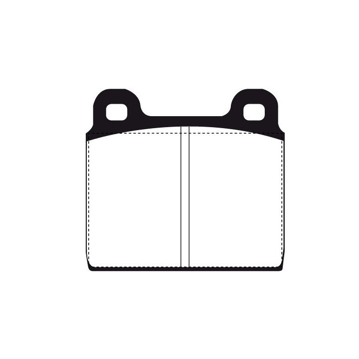 Stabdžių trinkelių rinkinys, diskinis stabdys RAICAM RA.0004.0