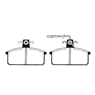 Stabdžių trinkelių rinkinys, diskinis stabdys RAICAM RA.0191.2