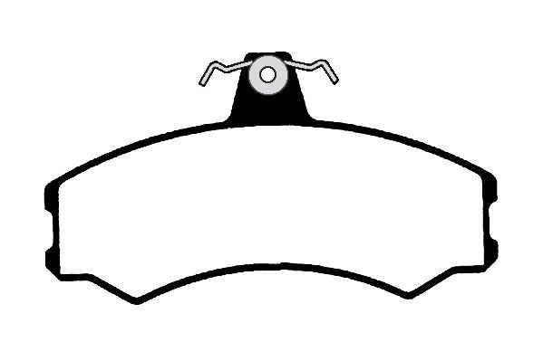 Stabdžių trinkelių rinkinys, diskinis stabdys RAICAM RA.0238.0