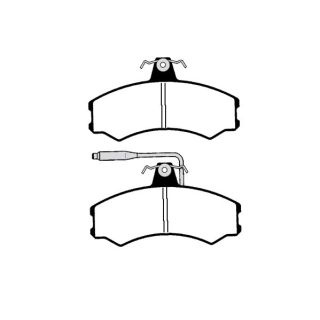 Stabdžių trinkelių rinkinys, diskinis stabdys RAICAM RA.0239.0