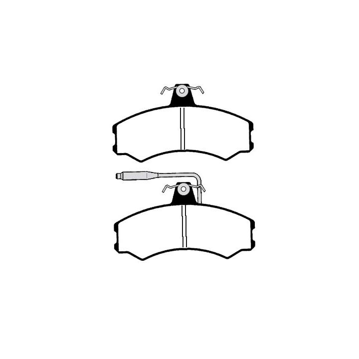 Stabdžių trinkelių rinkinys, diskinis stabdys RAICAM RA.0239.0