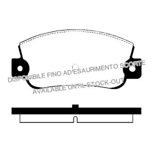 Stabdžių trinkelių rinkinys, diskinis stabdys RAICAM RA.0255.0