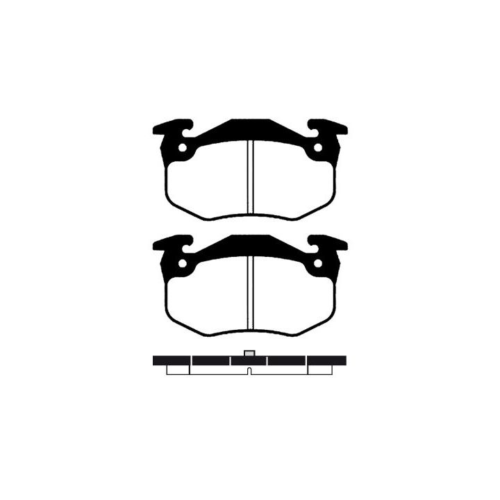 Stabdžių trinkelių rinkinys, diskinis stabdys RAICAM RA.0257.2