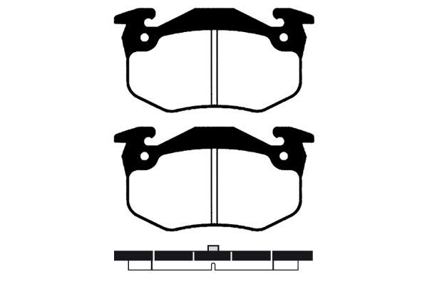 Stabdžių trinkelių rinkinys, diskinis stabdys RAICAM RA.0257.2