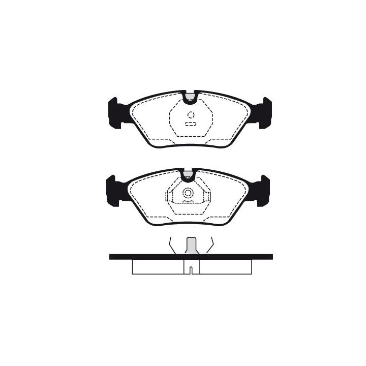 Stabdžių trinkelių rinkinys, diskinis stabdys RAICAM RA.0293.0