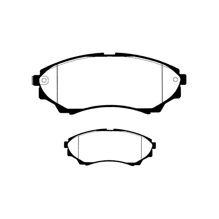 Stabdžių trinkelių rinkinys, diskinis stabdys RAICAM RA.0307.0