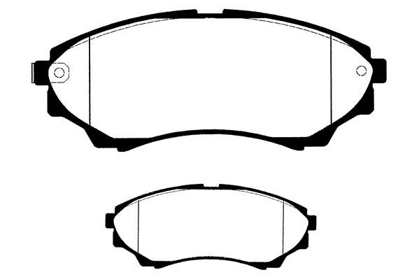 Stabdžių trinkelių rinkinys, diskinis stabdys RAICAM RA.0307.0