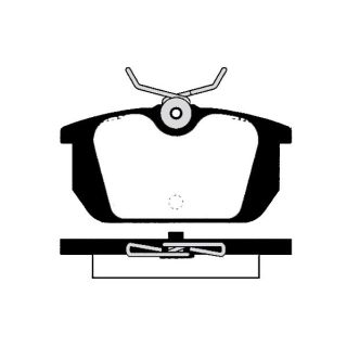 Stabdžių trinkelių rinkinys, diskinis stabdys RAICAM RA.0321.0