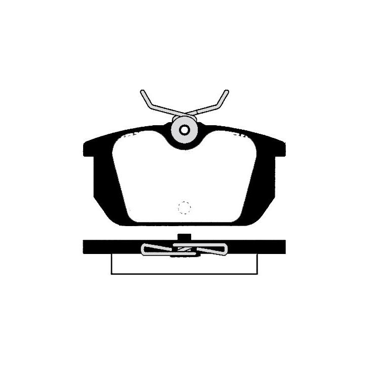 Stabdžių trinkelių rinkinys, diskinis stabdys RAICAM RA.0321.0