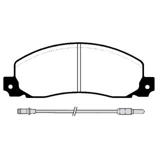 Stabdžių trinkelių rinkinys, diskinis stabdys RAICAM RA.0329.0