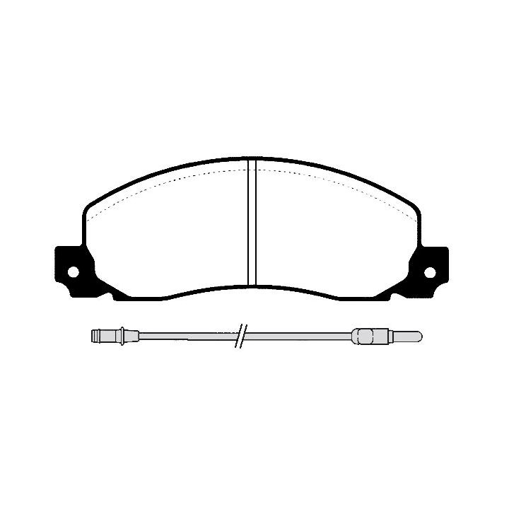 Stabdžių trinkelių rinkinys, diskinis stabdys RAICAM RA.0329.0