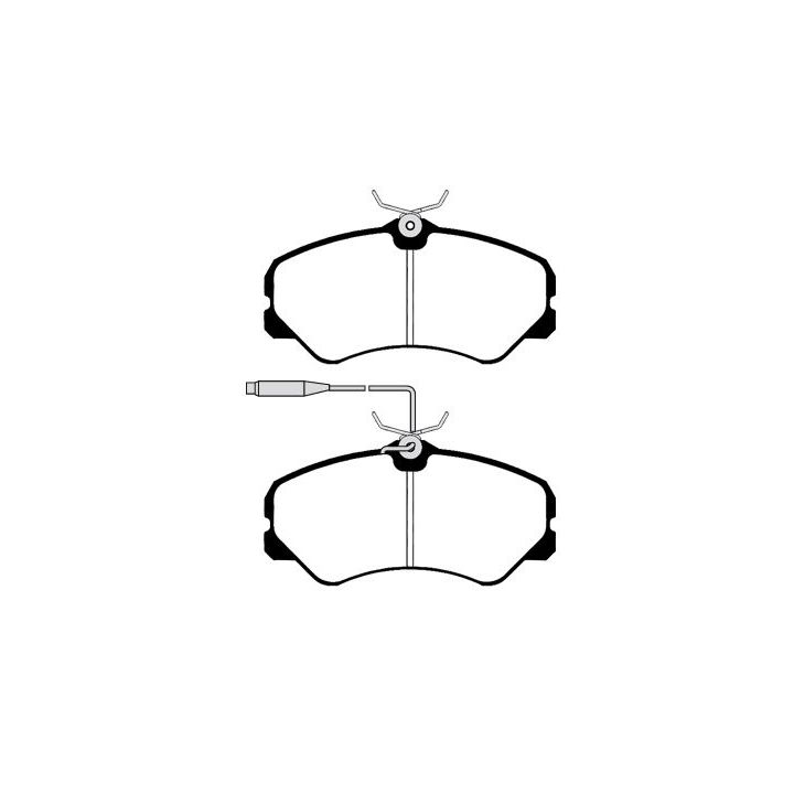 Stabdžių trinkelių rinkinys, diskinis stabdys RAICAM RA.0330.1