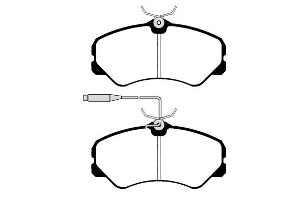 Stabdžių trinkelių rinkinys, diskinis stabdys RAICAM RA.0330.1