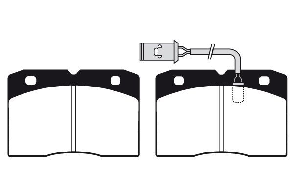 Stabdžių trinkelių rinkinys, diskinis stabdys RAICAM RA.0339.2