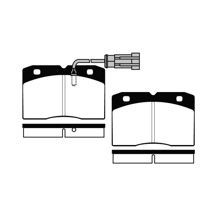 Stabdžių trinkelių rinkinys, diskinis stabdys RAICAM RA.0339.4