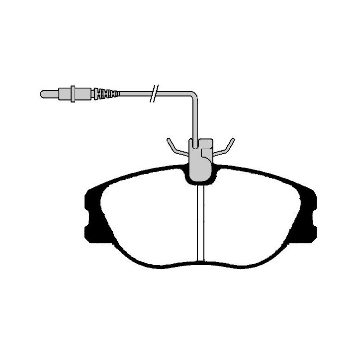 Stabdžių trinkelių rinkinys, diskinis stabdys RAICAM RA.0352.3