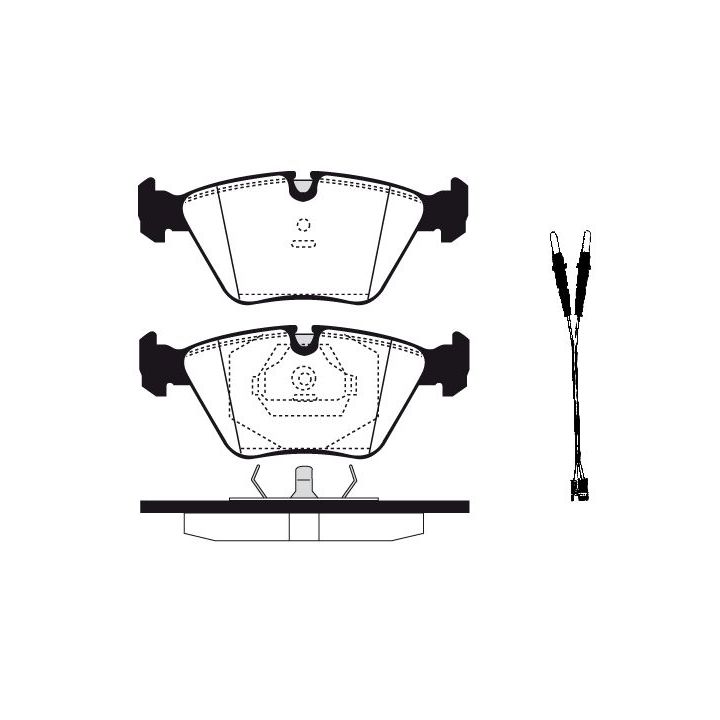Stabdžių trinkelių rinkinys, diskinis stabdys RAICAM RA.0393.2