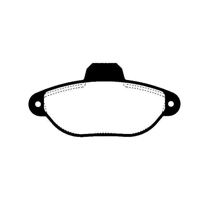 Stabdžių trinkelių rinkinys, diskinis stabdys RAICAM RA.0446.1