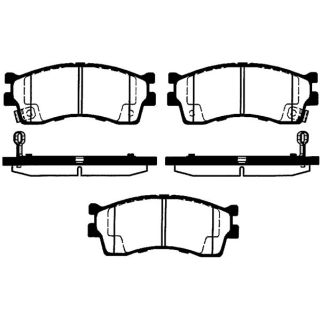 Stabdžių trinkelių rinkinys, diskinis stabdys RAICAM RA.0456.0