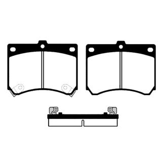 Stabdžių trinkelių rinkinys, diskinis stabdys RAICAM RA.0472.0