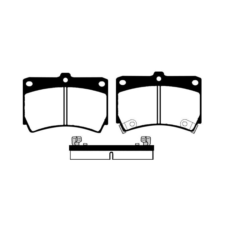 Stabdžių trinkelių rinkinys, diskinis stabdys RAICAM RA.0473.0