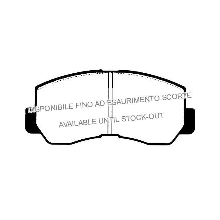 Stabdžių trinkelių rinkinys, diskinis stabdys RAICAM RA.0491.0