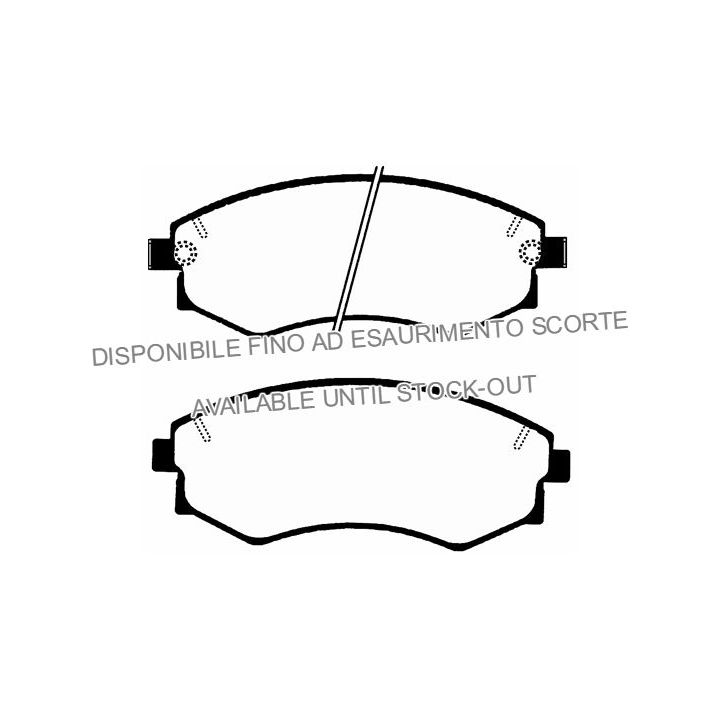 Stabdžių trinkelių rinkinys, diskinis stabdys RAICAM RA.0501.1