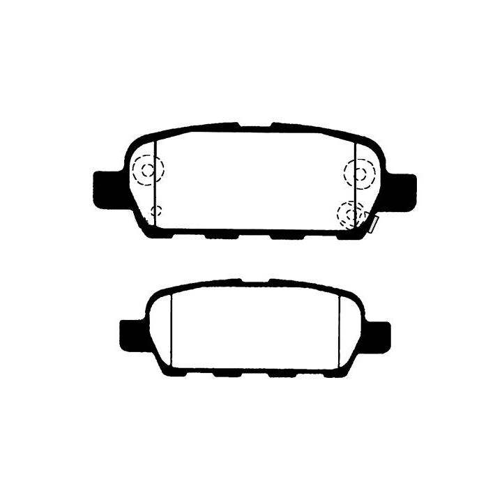 Stabdžių trinkelių rinkinys, diskinis stabdys RAICAM RA.0526.0