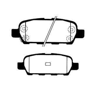 Stabdžių trinkelių rinkinys, diskinis stabdys RAICAM RA.0526.1