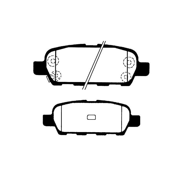 Stabdžių trinkelių rinkinys, diskinis stabdys RAICAM RA.0526.1