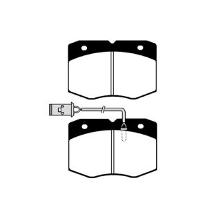 Stabdžių trinkelių rinkinys, diskinis stabdys RAICAM RA.0529.0