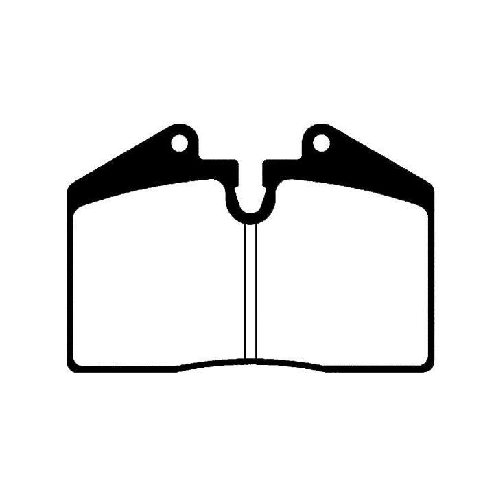 Stabdžių trinkelių rinkinys, diskinis stabdys RAICAM RA.0596.0