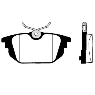 Stabdžių trinkelių rinkinys, diskinis stabdys RAICAM RA.0650.0