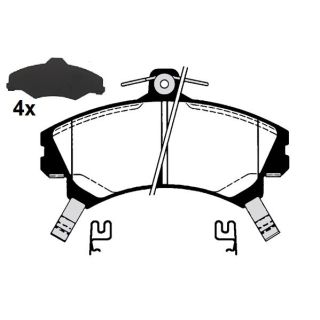 Stabdžių trinkelių rinkinys, diskinis stabdys RAICAM RA.0661.1