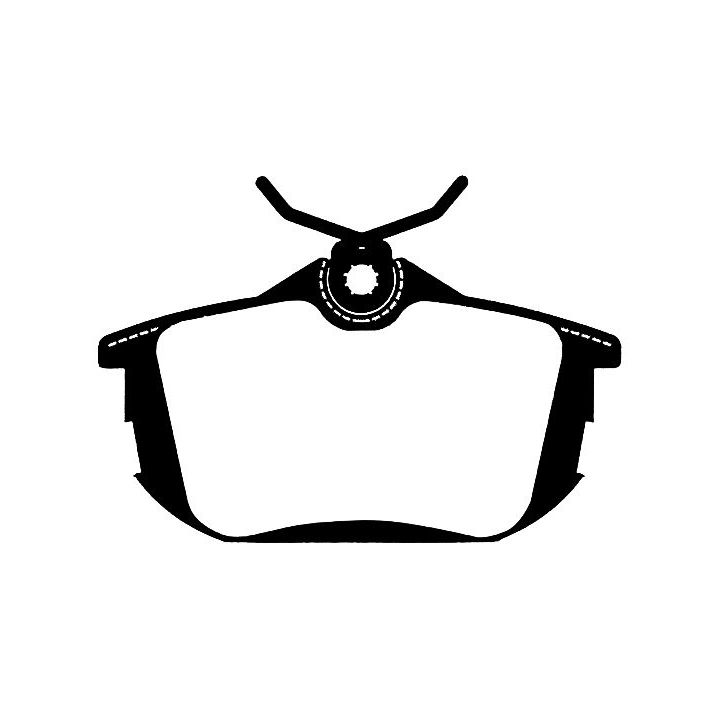 Stabdžių trinkelių rinkinys, diskinis stabdys RAICAM RA.0662.0