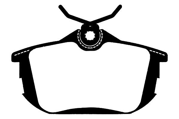 Stabdžių trinkelių rinkinys, diskinis stabdys RAICAM RA.0662.0