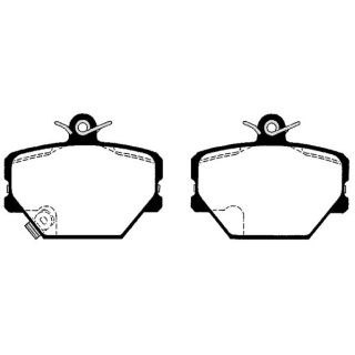 Stabdžių trinkelių rinkinys, diskinis stabdys RAICAM RA.0682.0