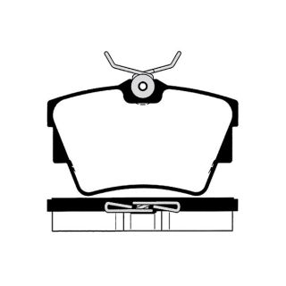 Stabdžių trinkelių rinkinys, diskinis stabdys RAICAM RA.0690.2