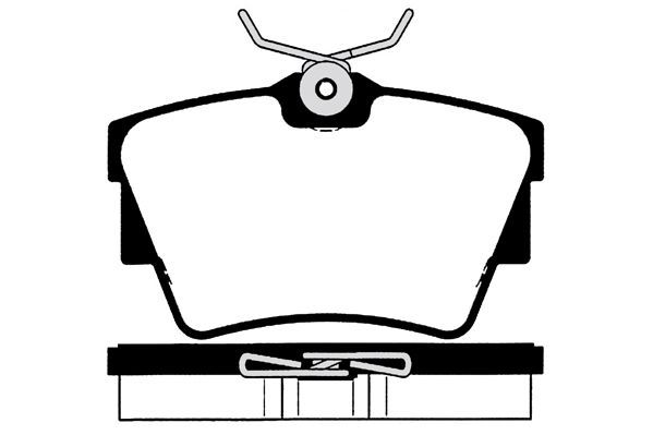 Stabdžių trinkelių rinkinys, diskinis stabdys RAICAM RA.0690.2