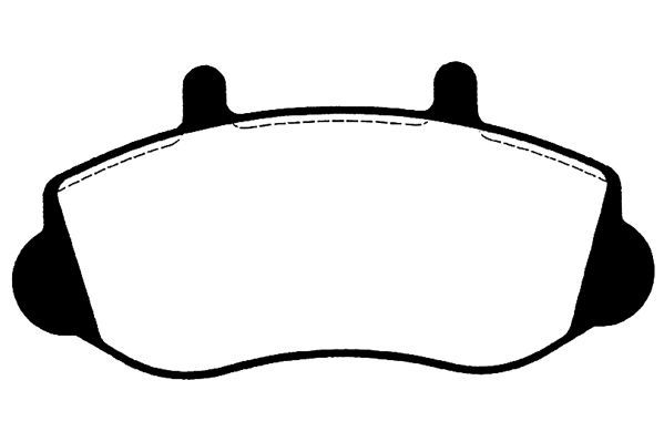 Stabdžių trinkelių rinkinys, diskinis stabdys RAICAM RA.0702.0