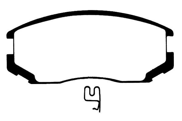 Stabdžių trinkelių rinkinys, diskinis stabdys RAICAM RA.0730.0