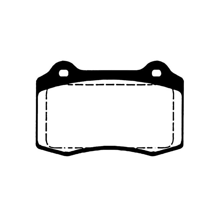 Stabdžių trinkelių rinkinys, diskinis stabdys RAICAM RA.0752.4