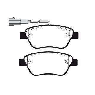 Stabdžių trinkelių rinkinys, diskinis stabdys RAICAM RA.0761.2