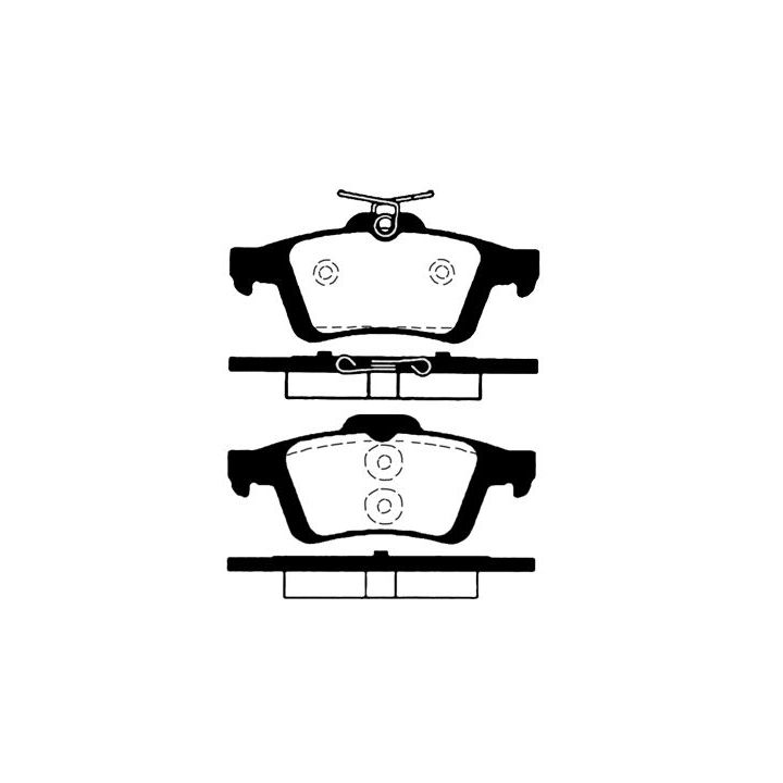 Stabdžių trinkelių rinkinys, diskinis stabdys RAICAM RA.0769.6