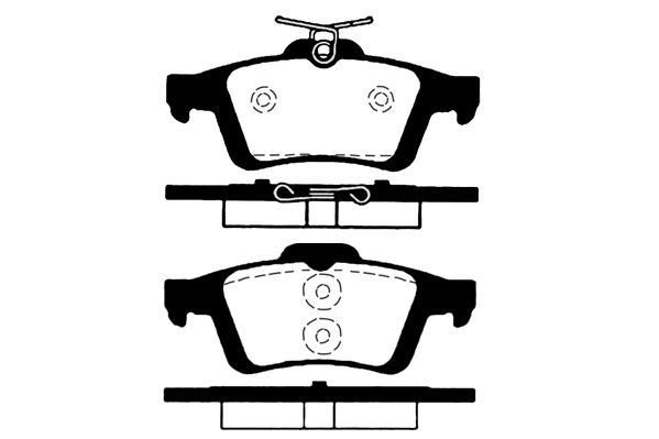 Stabdžių trinkelių rinkinys, diskinis stabdys RAICAM RA.0769.6