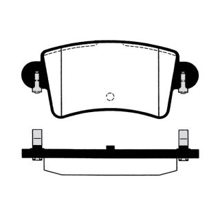 Stabdžių trinkelių rinkinys, diskinis stabdys RAICAM RA.0782.0
