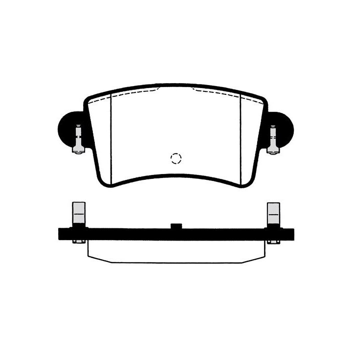 Stabdžių trinkelių rinkinys, diskinis stabdys RAICAM RA.0782.0